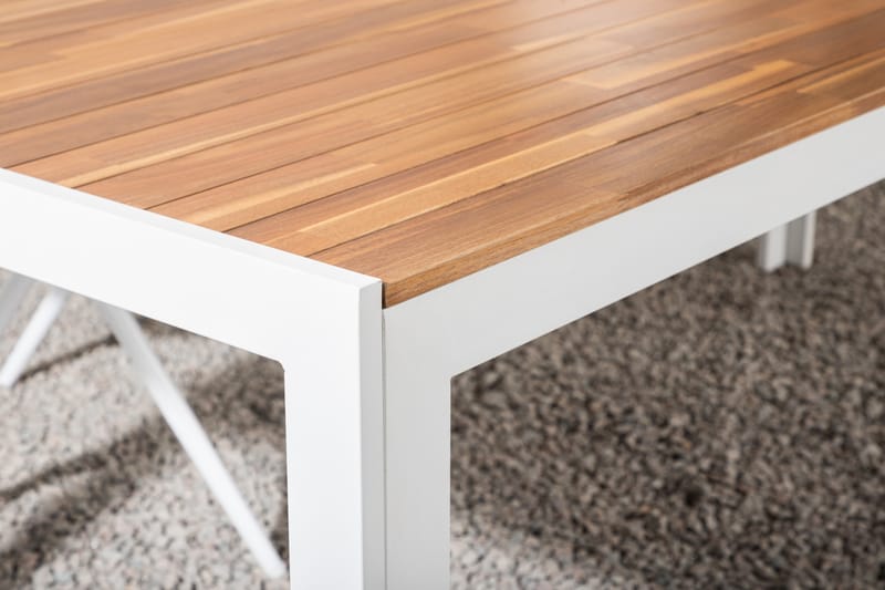 Spisebord Bois 200 cm Brun/Hvit - Venture Home - Spisebord ute