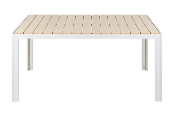 Spisebord Grosseto 150x90 cm - Beige/Hvit - Hagemøbler & utemiljø - Hagebord - Spisebord ute