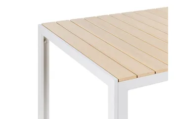 Spisebord Grosseto 150x90 cm - Beige/Hvit - Hagemøbler & utemiljø - Hagebord - Spisebord ute