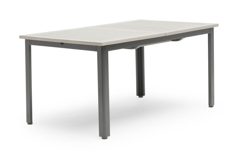 Spisebord Hillerstorp Lyon Forlengningsbart 150 cm - Aintwood/Grå/Svart - Spisebord ute