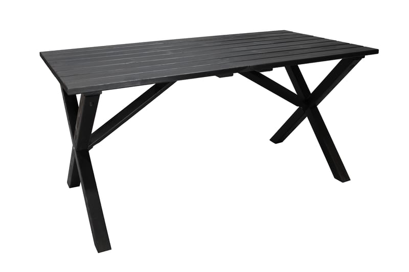 Spisebord Scottsdale 150 cm Kaffesvart - Spisebord ute