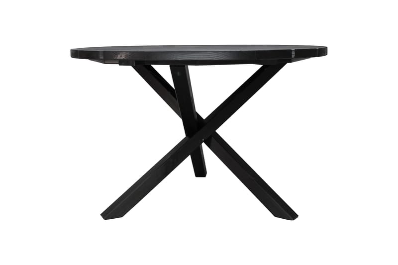 Spisebord Scottsdale Rundt 112 cm - Kaffesvart - Spisebord ute