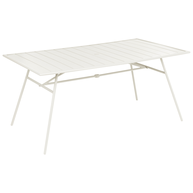 Spisebord Terenzo 160 cm, Lys beige