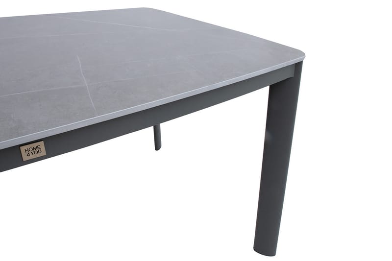 Beida Bord 180x90xH75 cm Grå - Hagemøbler & utemiljø - Hagebord - Spisebord ute
