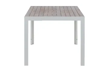 Bois Spisebord 200 cm - Brun/Hvit - Hagemøbler & utemiljø - Hagebord - Spisebord ute