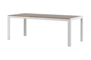 Bois Spisebord 200 cm - Brun/Hvit - Hagemøbler & utemiljø - Hagebord - Spisebord ute