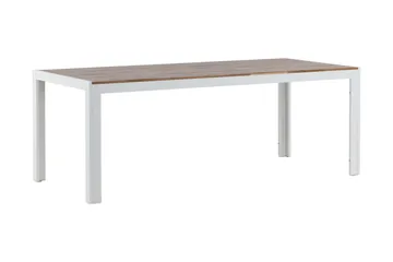 Bois Spisebord 200 cm - Brun/Hvit - Hagemøbler & utemiljø - Hagebord - Spisebord ute