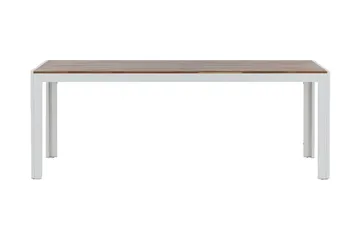 Bois Spisebord 200 cm - Brun/Hvit - Hagemøbler & utemiljø - Hagebord - Spisebord ute