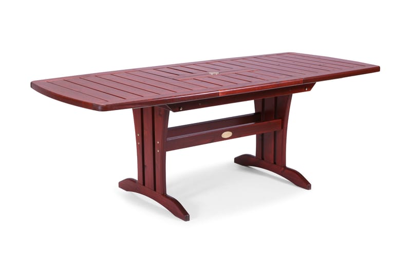 Bord 90x150/210 cm Mahognilasert Furu, Mahognilasert