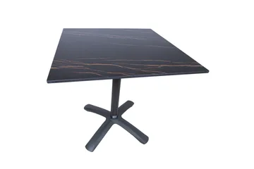Bord Beida 70x70xH72 cm Grå - Hagemøbler & utemiljø - Hagebord - Spisebord ute