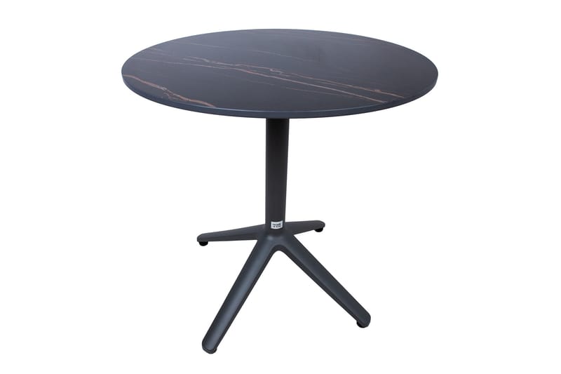 Bord Beida D70xH72 cm Grå - Hagemøbler & utemiljø - Hagebord - Spisebord ute