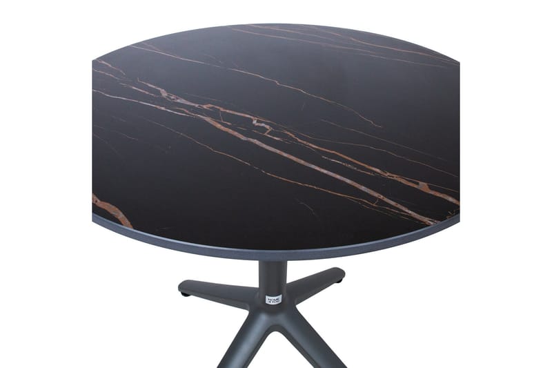 Bord Beida D70xH72 cm Grå - Hagemøbler & utemiljø - Hagebord - Spisebord ute