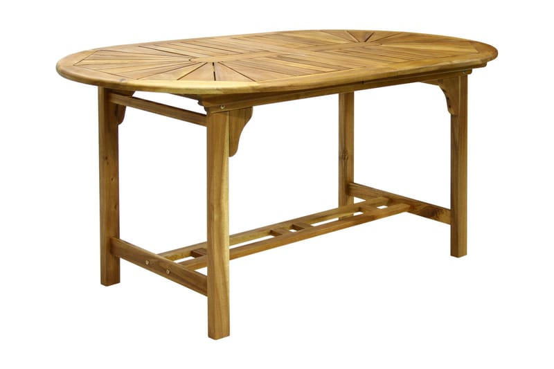Bord FINLAY 153 / 195x90xH72cm Forlengningsbar Akasie - Hagemøbler & utemiljø - Hagebord - Spisebord ute