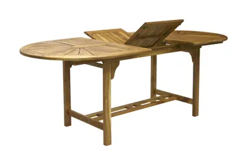 Bord FINLAY 153 / 195x90xH72cm Forlengningsbar Akasie - Hagemøbler & utemiljø - Hagebord - Spisebord ute