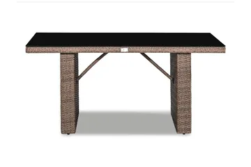 Bord James 145 cm - Sand/Glass - Hagemøbler & utemiljø - Hagebord - Spisebord ute