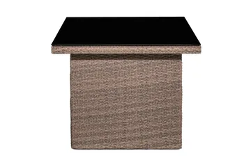 Bord James 145 cm - Sand/Glass - Hagemøbler & utemiljø - Hagebord - Spisebord ute