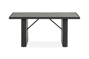 Bord James - Aintwood/Svart - Hagemøbler & utemiljø - Hagebord - Spisebord ute