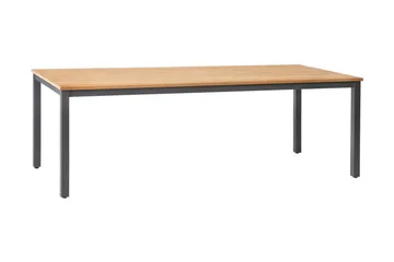 Bord MONTANA 220x100xH74cm teak - Hagemøbler & utemiljø - Hagebord - Spisebord ute