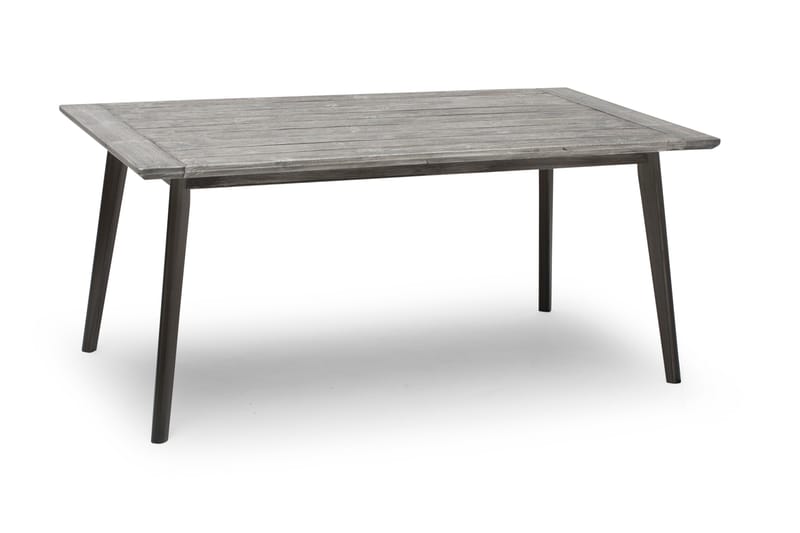 Bord Valetta 90x164 cm Grå - Grå - Spisebord ute