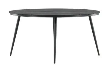 Break Spisebord 150 cm Rundt - Svart - Hagemøbler & utemiljø - Hagebord - Spisebord ute