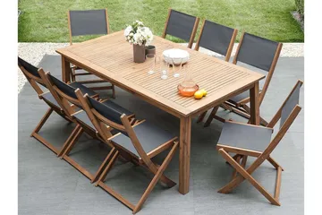 Cesana Bord 240 cm - Tre / Natur - Hagemøbler & utemilj ø - Hagebord - Spisebord ute