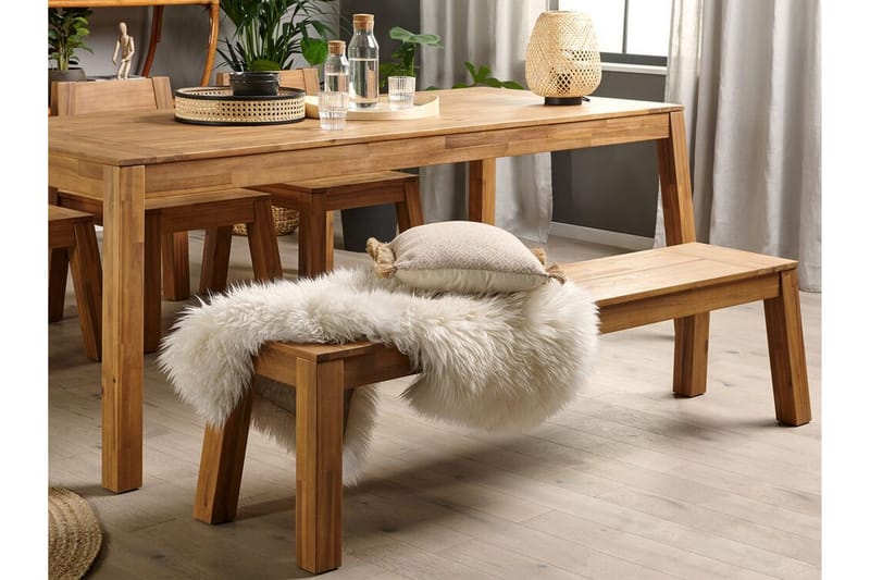 Coteto Spisebord 210 cm - Akasie - Hagemøbler & utemiljø - Hagebord - Spisebord ute