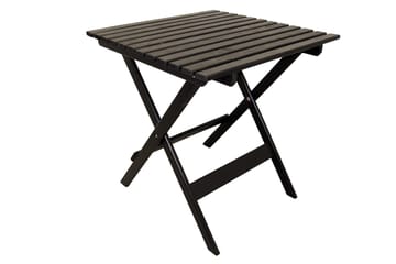 Edilma Klaffebord 65 cm - Kaffesvart - Hagemøbler & utemiljø - Hagebord - Spisebord ute