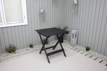 Edilma Klaffebord 65 cm - Kaffesvart - Hagemøbler & utemiljø - Hagebord - Spisebord ute