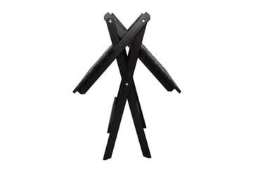 Edilma Klaffebord 65 cm - Kaffesvart - Hagemøbler & utemiljø - Hagebord - Spisebord ute