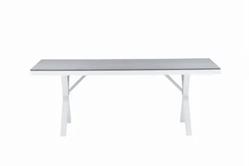 Garcia Spisebord 200 cm - Grå - Hagemøbler & utemiljø - Hagebord - Spisebord ute