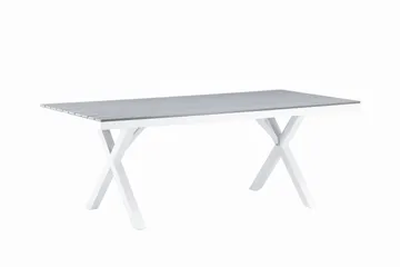 Garcia Spisebord 200 cm - Grå - Hagemøbler & utemiljø - Hagebord - Spisebord ute