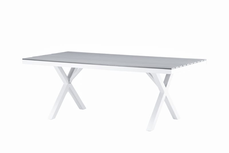 Garcia Spisebord 200 cm - Grå - Hagemøbler & utemiljø - Hagebord - Spisebord ute
