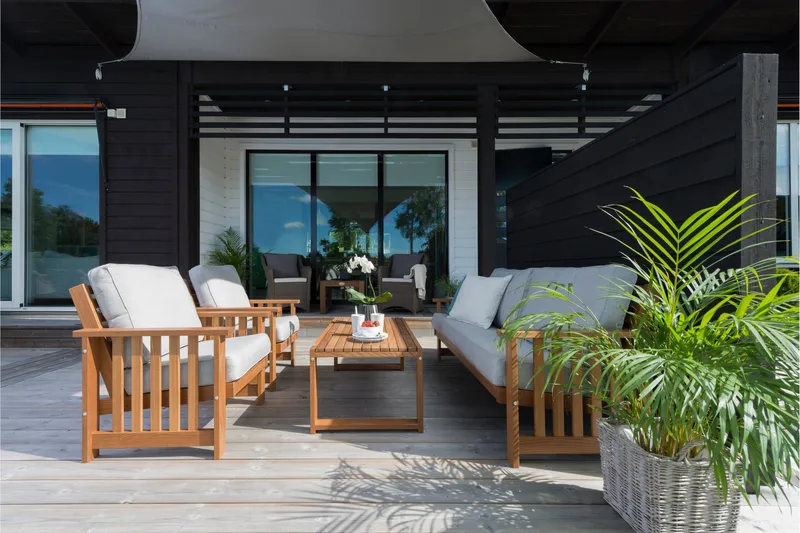 Gotland Bord 60X120 Termobehandlet - Ask - Hagemøbler & utemiljø - Hagebord - Spisebord ute