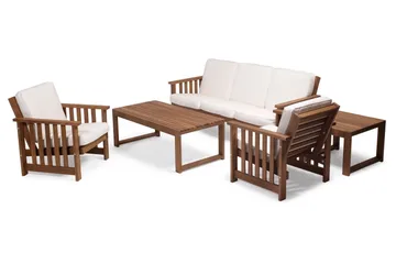 Gotland Bord 60X120 Termobehandlet - Ask - Hagemøbler & utemiljø - Hagebord - Spisebord ute