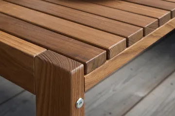 Gotland Bord 60X120 Termobehandlet - Ask - Hagemøbler & utemiljø - Hagebord - Spisebord ute