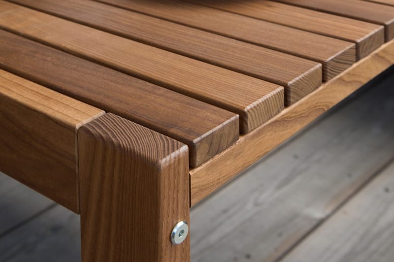 Gotland Bord 60X120 Termobehandlet - Ask - Hagemøbler & utemiljø - Hagebord - Spisebord ute