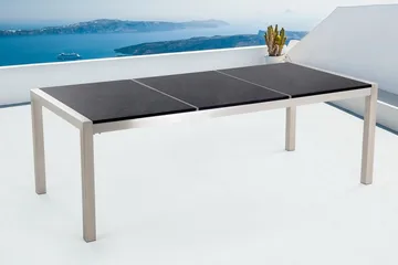 Grosseto Hagebord 220 cm - Svart - Hagemøbler & utemiljø - Hagebord - Spisebord ute