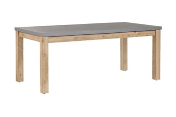 Hagebord 180 x 90 cm grå OSTUNI - Grå - Hagemøbler & utemiljø - Hagebord - Spisebord ute