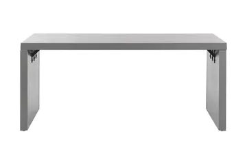 Hagebord 180 x 90 cm grå U-formet TARANTO - Grå - Hagemøbler & utemiljø - Hagebord - Spisebord ute