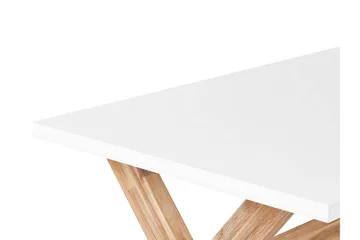 Hagebord 200 x 100 cm hvit OLBIA - hvit - Hagemøbler & utemiljø - Hagebord - Spisebord ute