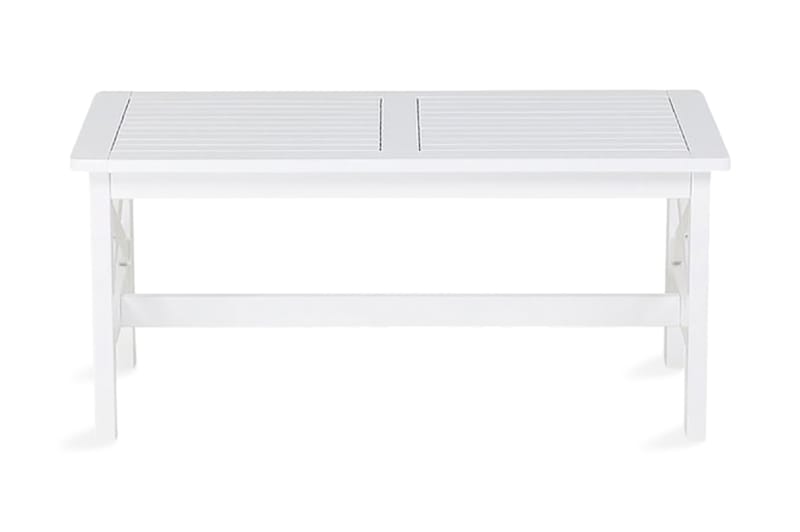 Hagebord Baltic 100 cm - Hvit - Hagemøbler & utemiljø - Hagebord - Spisebord ute
