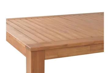 Hagebord Eucalyptus 190 x 105 cm MONSANO - Tre / Natur - Hagemøbler & utemiljø - Hagebord - Spisebord ute