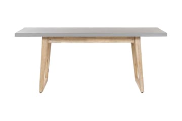 Hagebord grå 180 x 90 cm ORIA - Grå - Hagemøbler & utemiljø - Hagebord - Spisebord ute