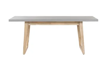 Hagebord grå 180 x 90 cm ORIA - Grå - Hagemøbler & utemiljø - Hagebord - Spisebord ute