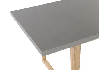 Hagebord grå 180 x 90 cm ORIA - Grå - Hagemøbler & utemiljø - Hagebord - Spisebord ute