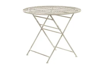 Hagebord Hvit BIVIO - Hvit - Hagemøbler & utemiljø - Hagebord - Spisebord ute