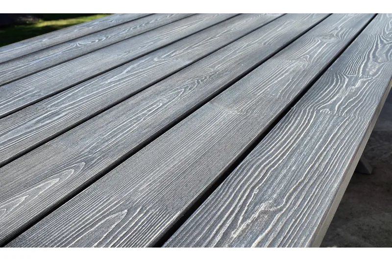 Hains Fasta Spisebord 220 cm - Shabby Chic - Hagemøbler & utemiljø - Hagebord - Spisebord ute