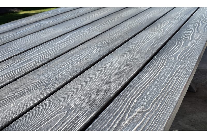 Hains Fasta Spisebord 220 cm - Shabby Chic - Hagemøbler & utemiljø - Hagebord - Spisebord ute