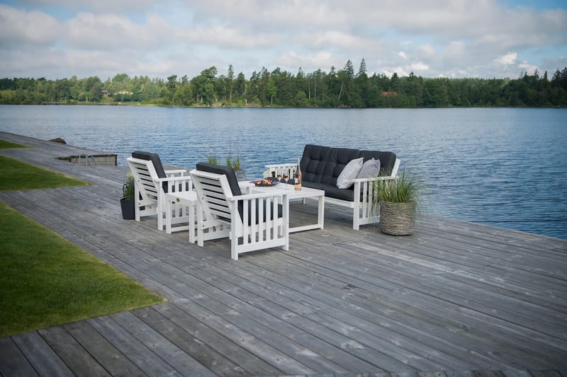 Hillerstorp Bullerö Gotland Bord 60x120 cm - Hvit - Hagemøbler & utemiljø - Hagebord - Spisebord ute