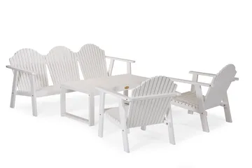Hillerstorp Gotland Bord 60x120 cm - Hvit - Hagemøbler & utemiljø - Hagebord - Spisebord ute